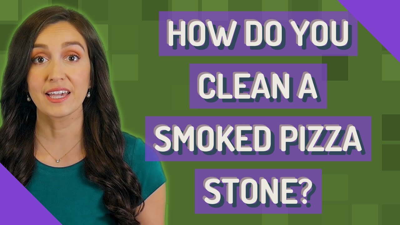 How do you clean a smoked pizza stone? YouTube