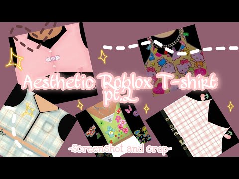 Aesthetic Roblox T-shirt pt.2