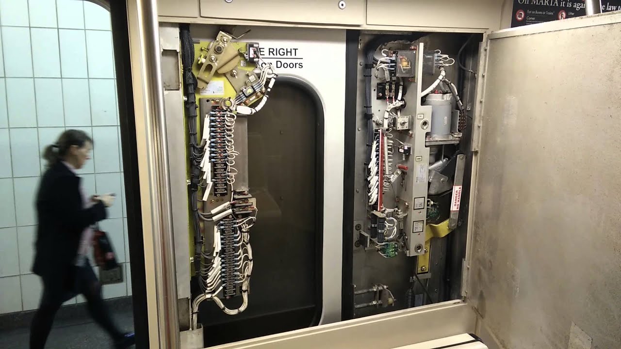 MARTA train car door mechanism YouTube
