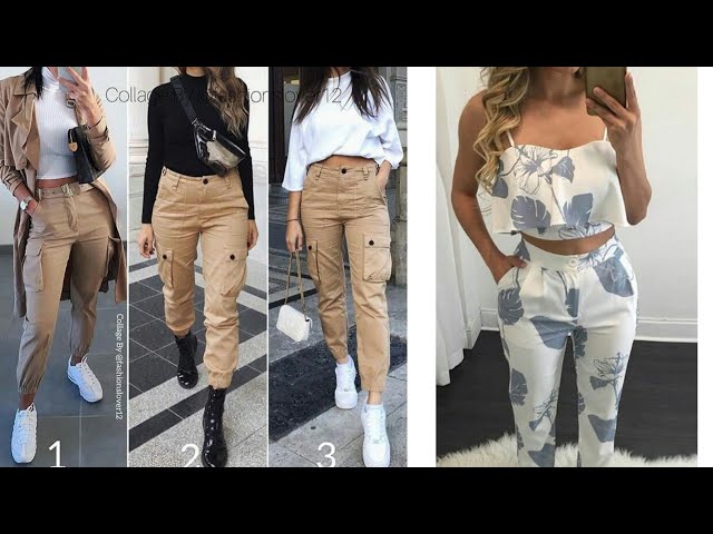 Cargo Pants Outfit Ideas for Women! #cargopants #cargojogger #tiktokfi