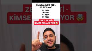 Zeka Testi - Beynin sana oyun oynuyor olabilir! #shorts #shortvideo