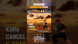 Sharon Command Grab Setups- Street Fighter EX2 Plus #streetfighter #ex2plus