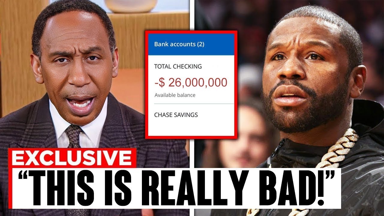 💥 “IT’S OVER!” Stephen A. Smith EXPOSES FINAL PROOF Of Mayweather’s Financial RUIN! 😱💸