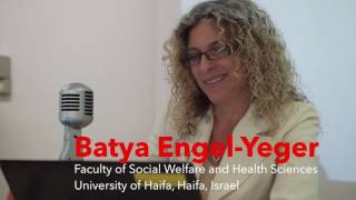 Batya Engel Yeger: The role of sensory processing disorders in major affective disturbances