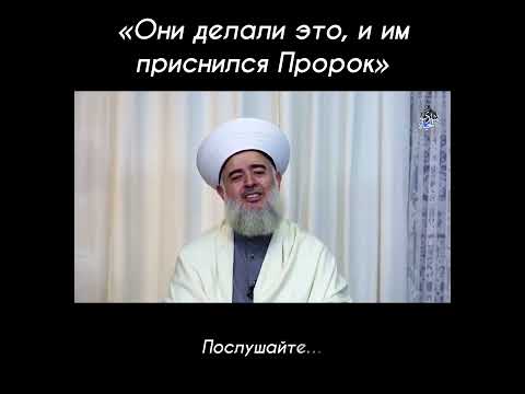 Видео: Они делали это, и им приснился Пророк Мухьаммад, Мир Ему - Шейх Джамиль Хьалим