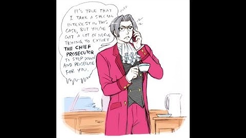 Took Edgeworth about three seconds to show up