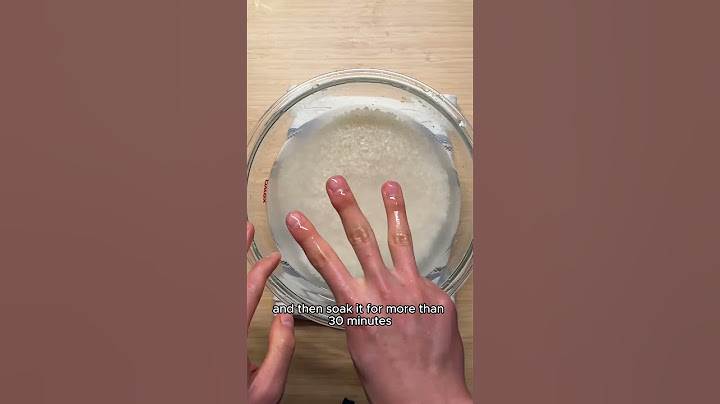 How perfectly cook rice in a pot