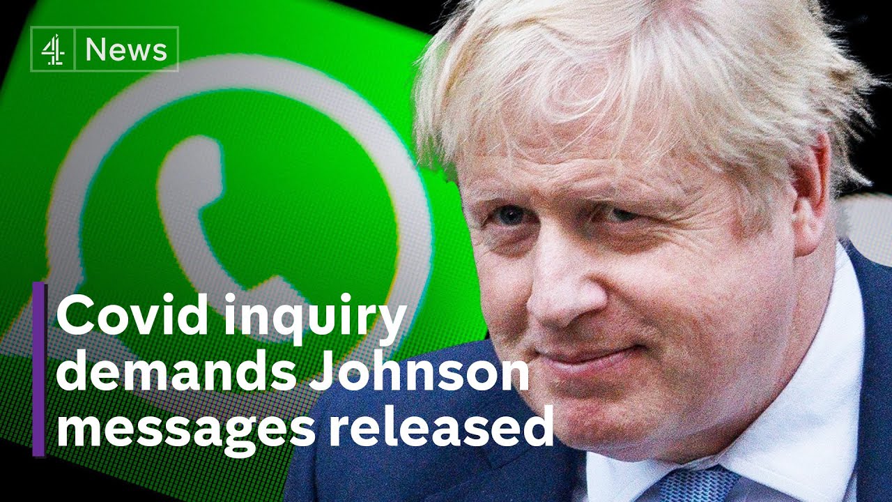 Deliver Boris Johnson’s messages or face legal action on what the government has been told