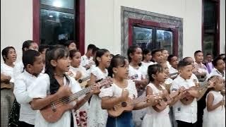 Download lagu Lagu 'Anak Allah Yesus NamaNya' - Voice: 'Hatutelu Ukulele'