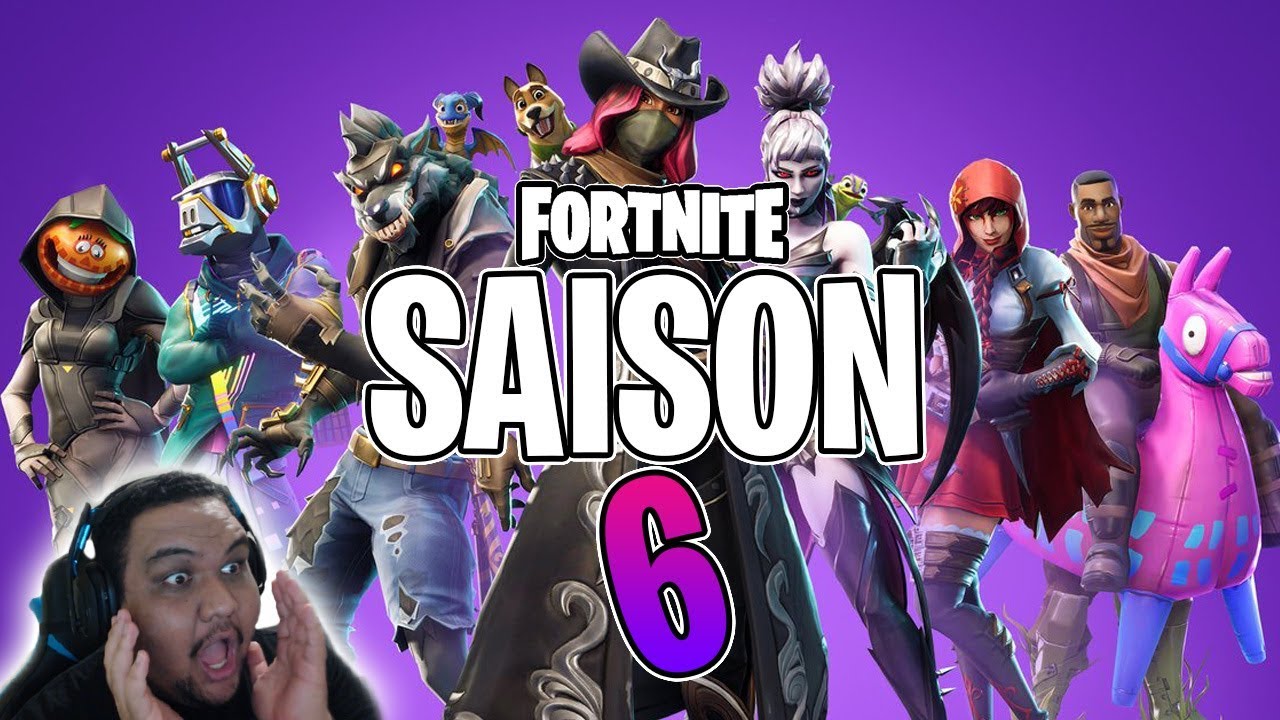 FORTNITE SAISON 6 - NOUVEAU PASSE DE COMBAT, SKINS, MAP ...
