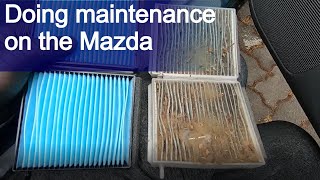 Doing some basic maintenance - Mazda 323F BJ
