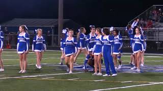 Sayreville Bombers Cheerleading Half Time Show September 10, 2021