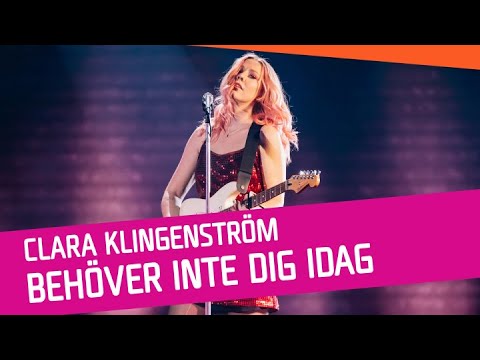 Clara Klingenstrm - Behver inte dig idag