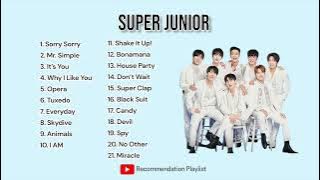 [KOR] SUPER JUNIOR | FULL ALBUM TOP HITS PLAYLIST POPULER CONCERT 2025