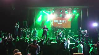 Turmoil - The Locust ft. Brandan from Bleeding Through and Matt from Set Your Goals live @ Hellfest