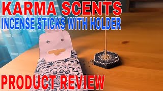 ✅  How To Use Karma Scents Incense Sticks with Holder Review