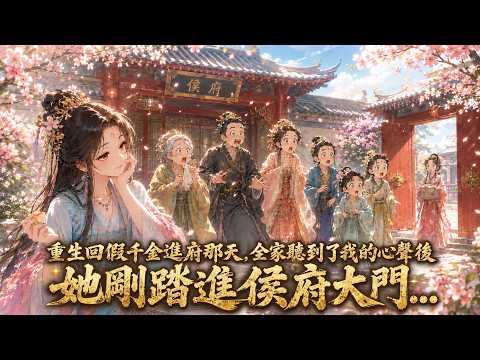 【全集】重生回假千金進府那天，全家聽到了我的心聲後，她剛踏進侯府大門...#小說 #重生 #古言  #爽文 #重生逆襲 #重生小說 #完結