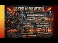 Leyes de Newton | Rock | Potente y fácil | Física 🎸