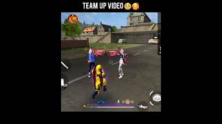 Team Up Video 😭#freefire #freefireshorts #trending #viral #ff #shorts #love #gaming #garenafreefire