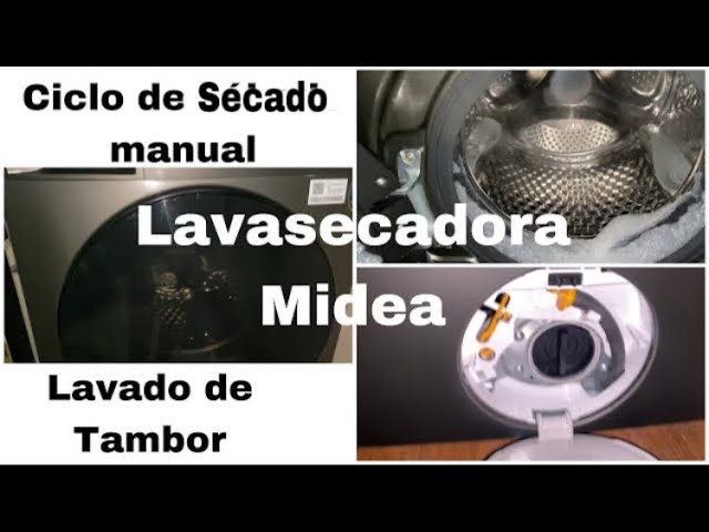 Lavasecadora Midea Carga Frontal 15/8 KG Titanio