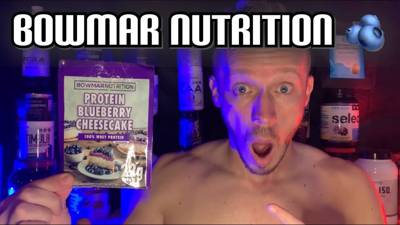Wow! Blueberry 🫐 Cheesecake Protein | Bowmar Nutrition REVIEW - YouTube