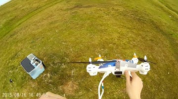 Syma X8C lifting SJ4000 camera SJCAM 4000 drone quadcopter test 2