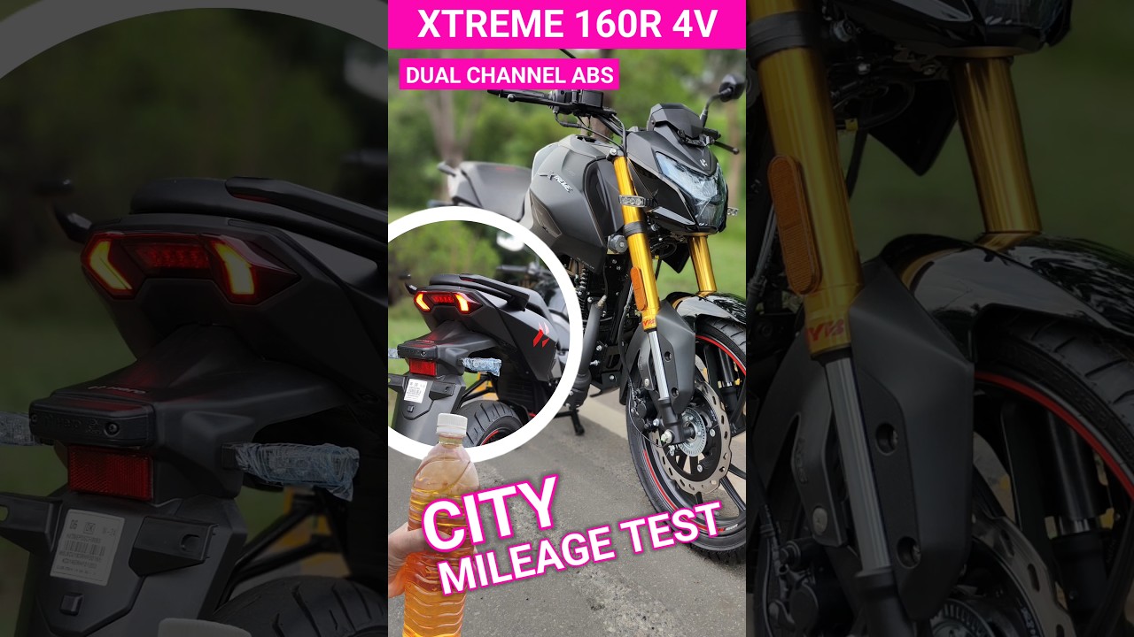 2024 Xtreme 160R 4V City Mileage Test | 2024 Edition Xtreme 160r 4v | 