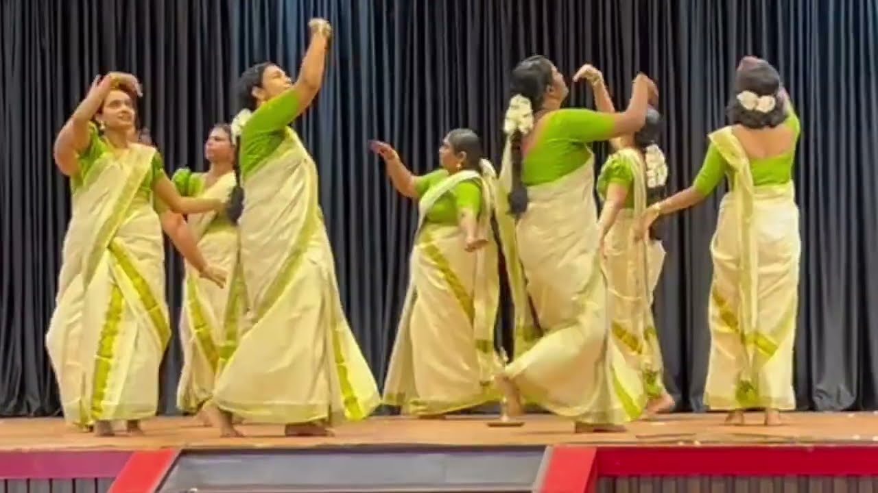 തിരുവാതിര✨💃🏽ഗുരുവായൂർ temple ❤️‍🔥