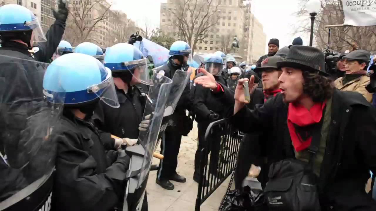 Occupy D.C. protesters lash out at police