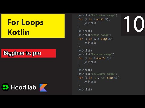 Basics of kotlin for beginners
