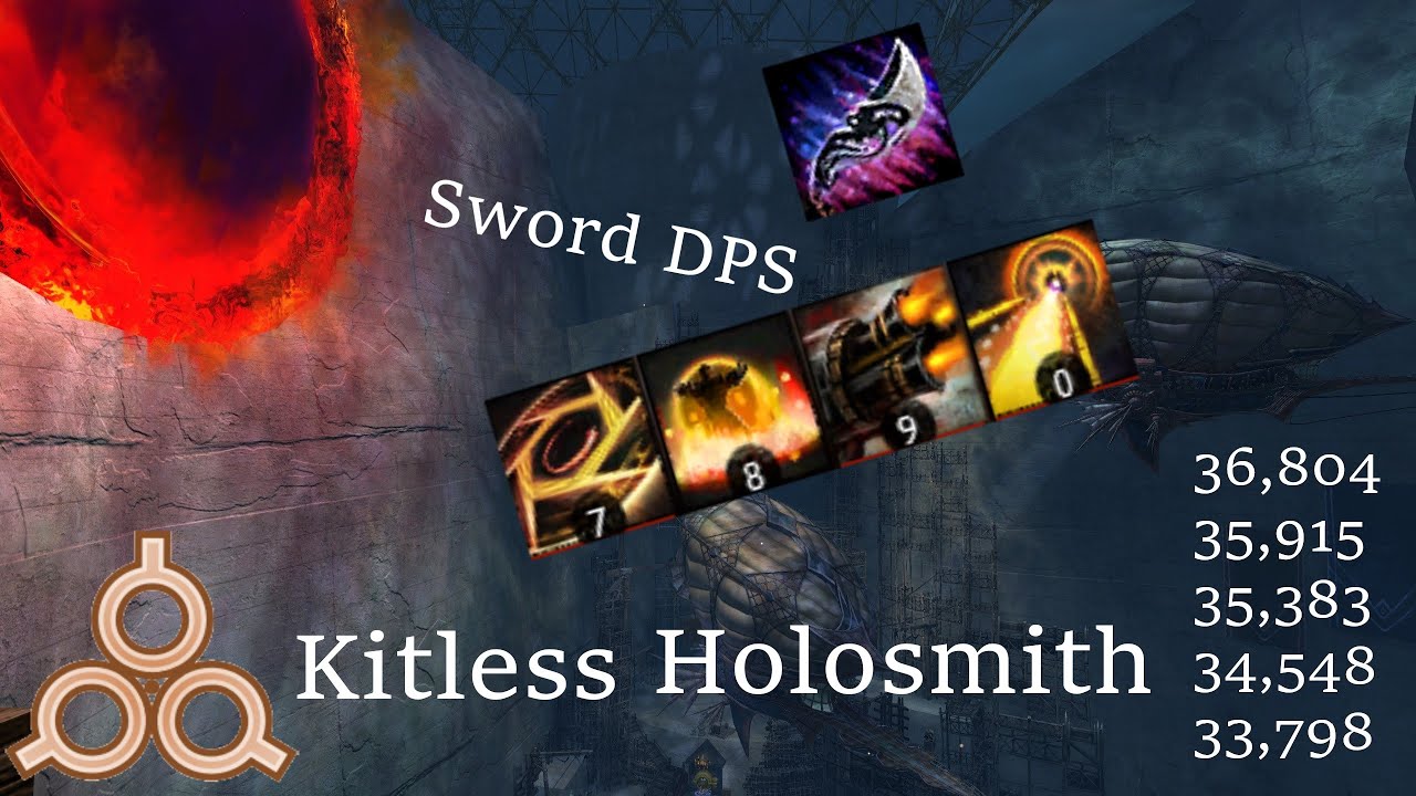 Gw2 Kitless Holo DPS | 33,516