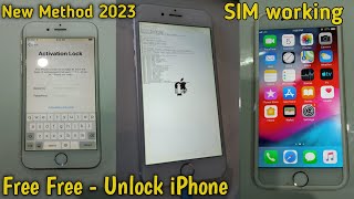 How To Unlock Icloud On Apple Iphone 6 - Sim Working - Iphone 6 Ios 12.5.7 Icloud Byp Free 2023