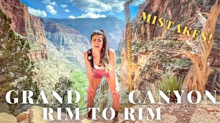 Grand Canyon Rim to Rim Hike: Mistakes Were Made
