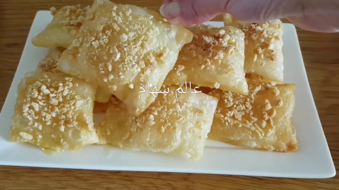Rghaifs feuilletées au miel/رغايف العيد مقرمشين روعة