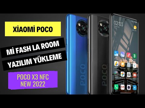 Mi flashla room yükleme (detaylı anlatım ) POCOX3 NFC  & NEW 2022