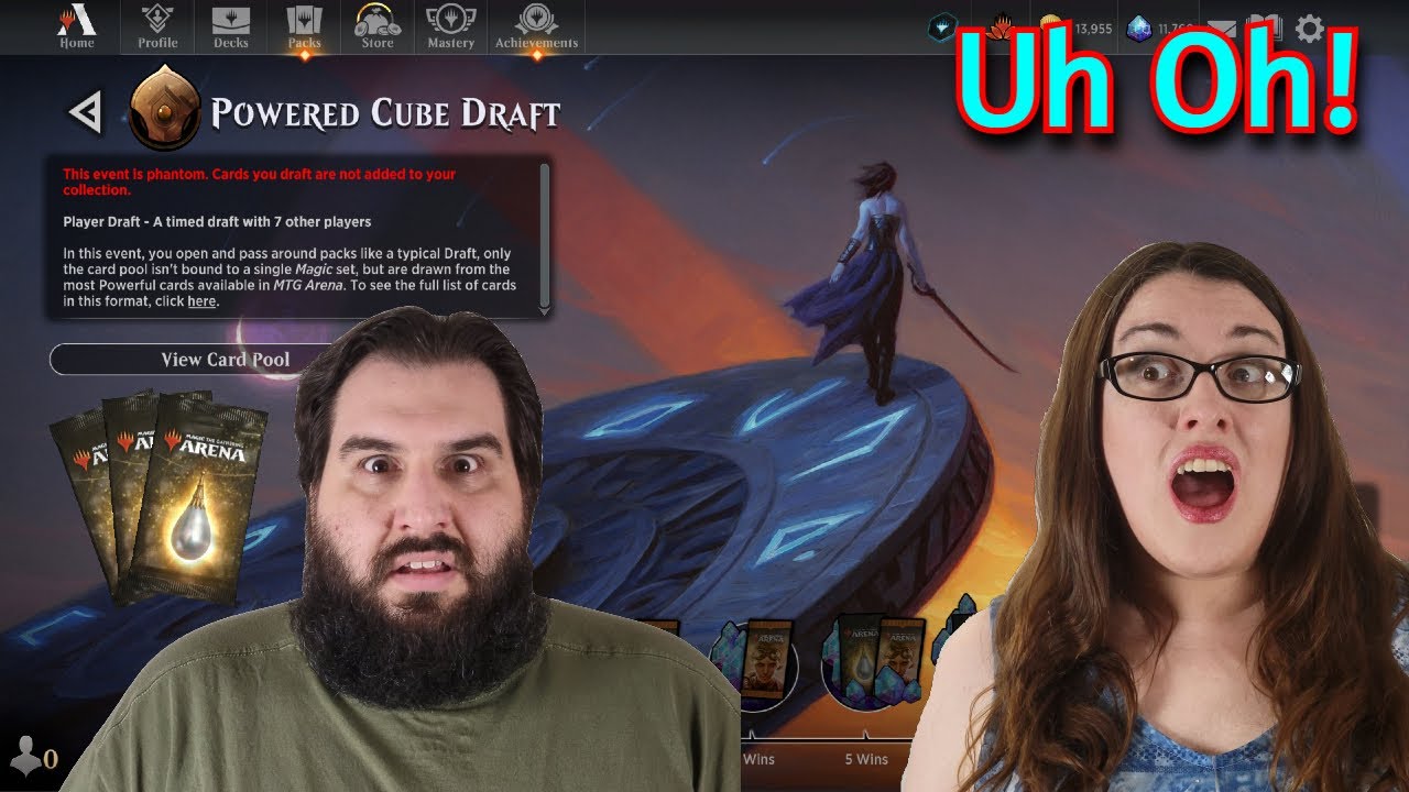 The Toughest Format Yet! - Magic: the Gathering Arena - Powered Cube Draft LIVE! - Magic Monday
