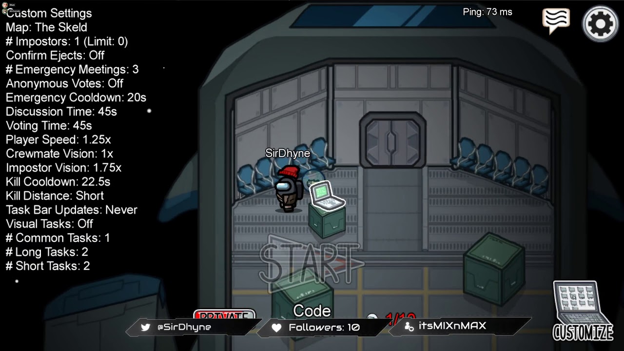 betrayal among us w/ ItsMixnMax and other friends