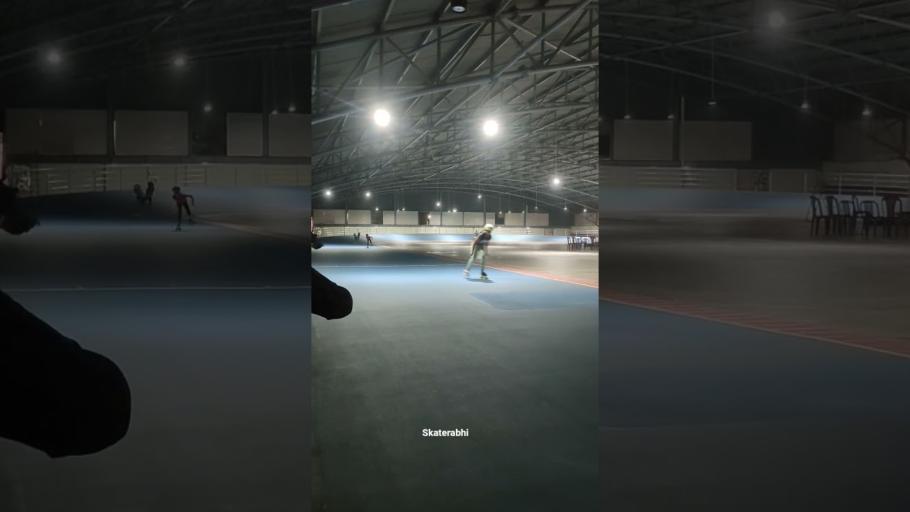 Yeah ! The competitions starts from tomorrow 😮💥#speed #speed #skate #skate #skating #skaterabhi