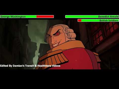 America: The Motion Picture (2021) Opening Scene with healthbars