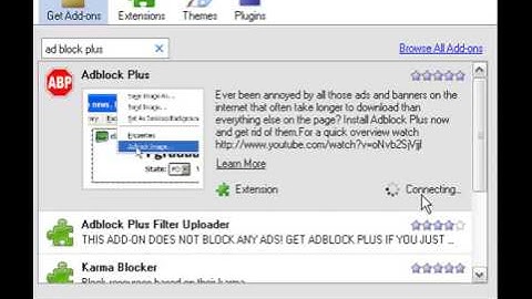 Ad block plus - Tutorial