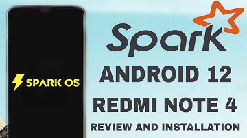 Spark OS | Android 12 | Redmi Note 4 | Mido | Full Review & Installation