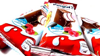 Kinder Pingui Schokolade Himbeere Raspberry Asmr