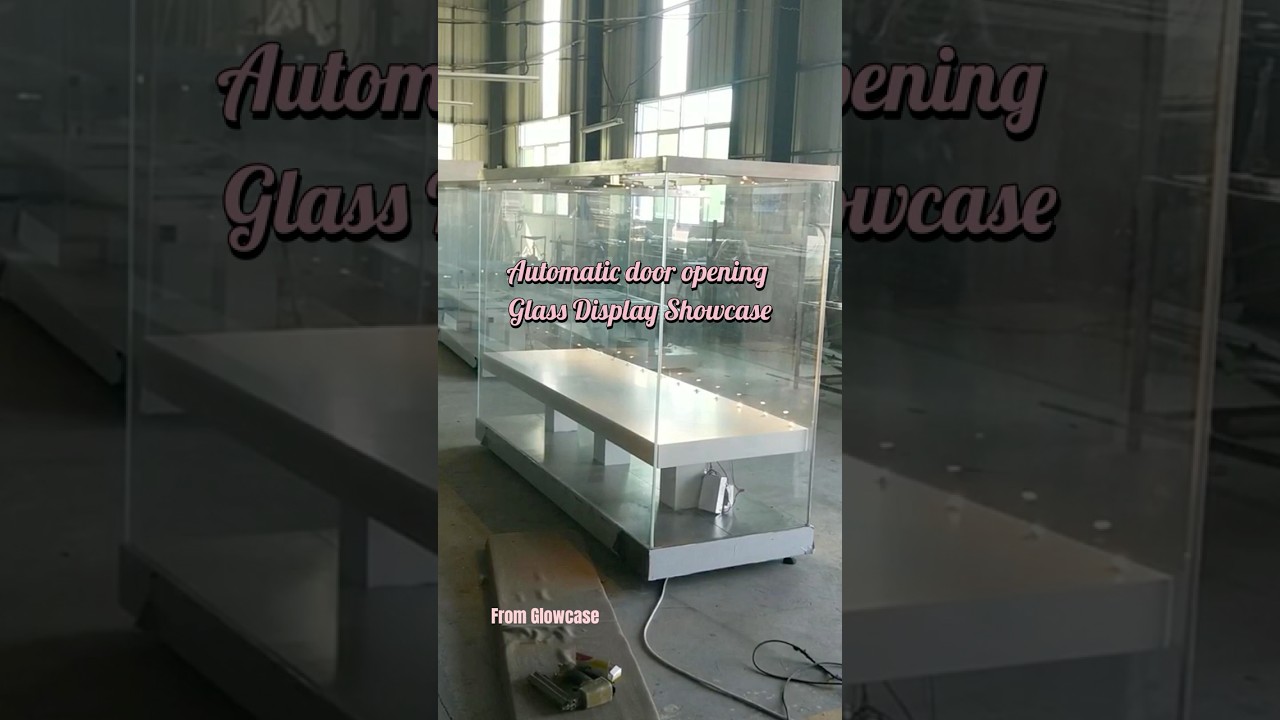 Glowcase Display Case Cabinet With Automatical Glass Door 