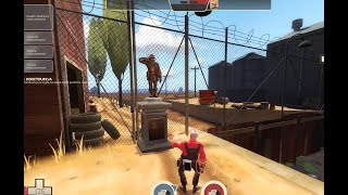 Engineer laughs at Rick May statue and immediately regrets it [TF2]