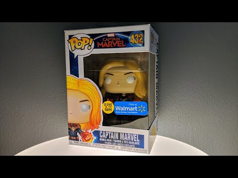 captain marvel funko pop walmart