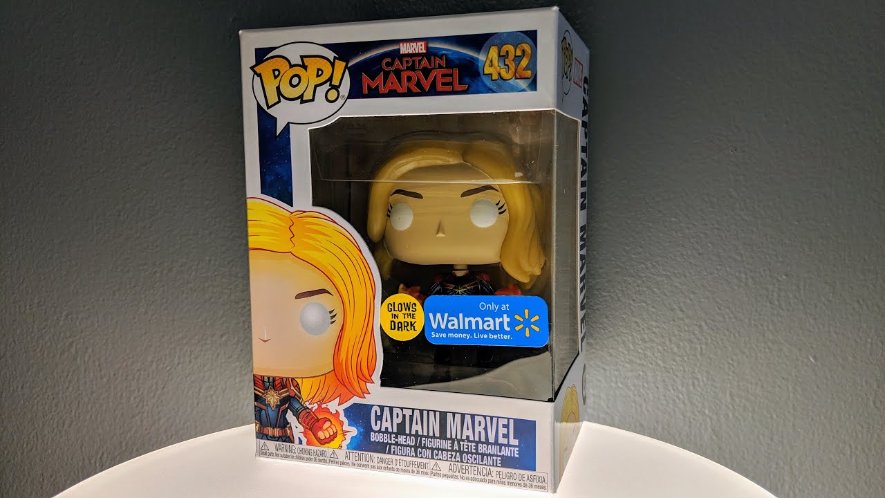 captain marvel funko walmart