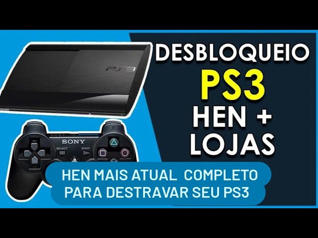 Desbloqueio destravar PlayStation 3: Guia atualizado hen Completo