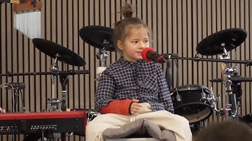 4-Year-Old Joins Family Performance | Goodness Of God