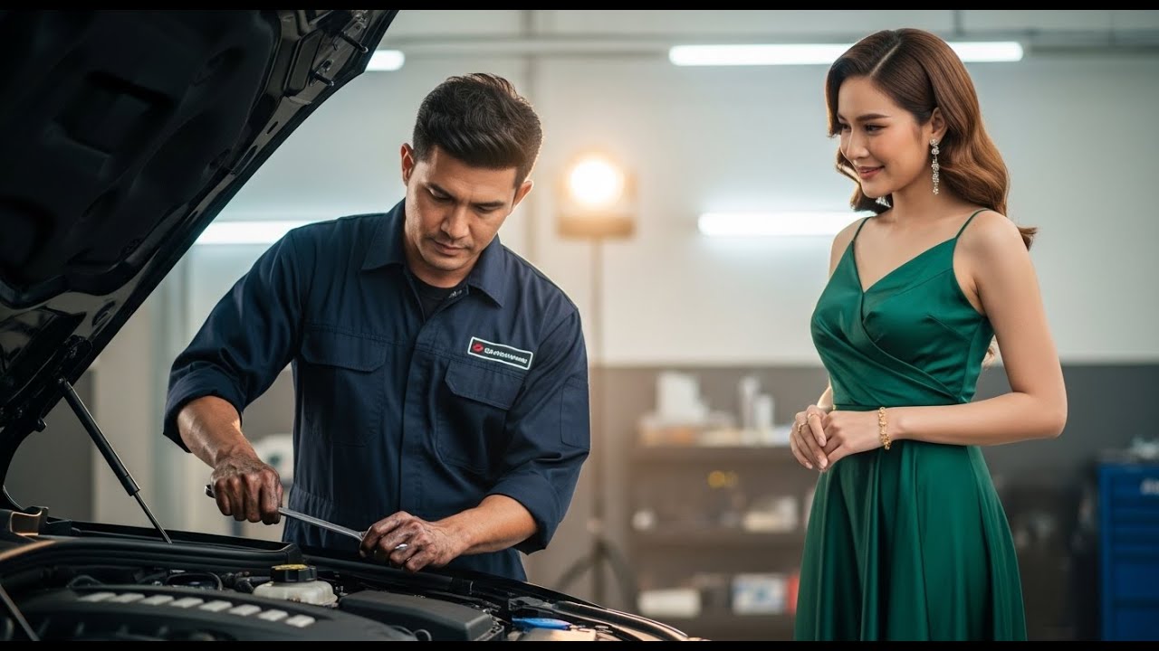 ช่างซ่อมรถยากจนช่วยหญิงสาวซ่อมรถให้ฟรี แต่กลับตกใจเมื่อรู้ว่าเธอเป็นใครกันแน่