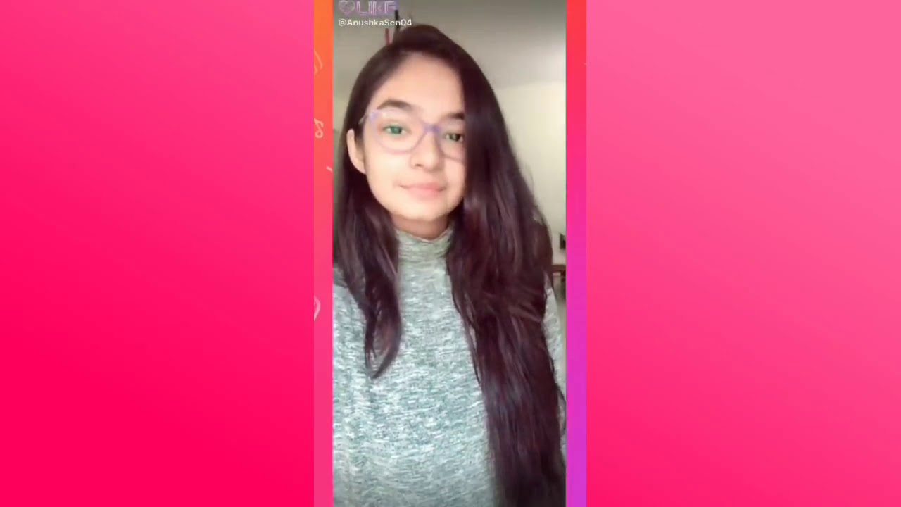 Anushka sen like app videos.